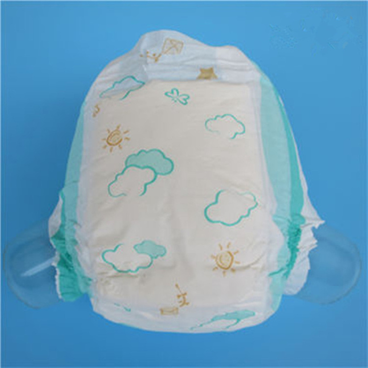 China baby products manufacturing plant wholesale breathable soft cloth disposable baby diaper