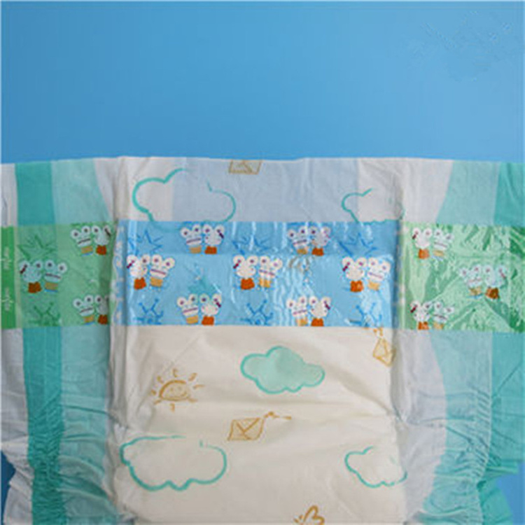 China baby products manufacturing plant wholesale breathable soft cloth disposable baby diaper