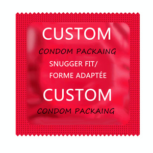 Custom man woman condom foil packaging tea sample sachet food grade biodegradable transparent packaging for condom