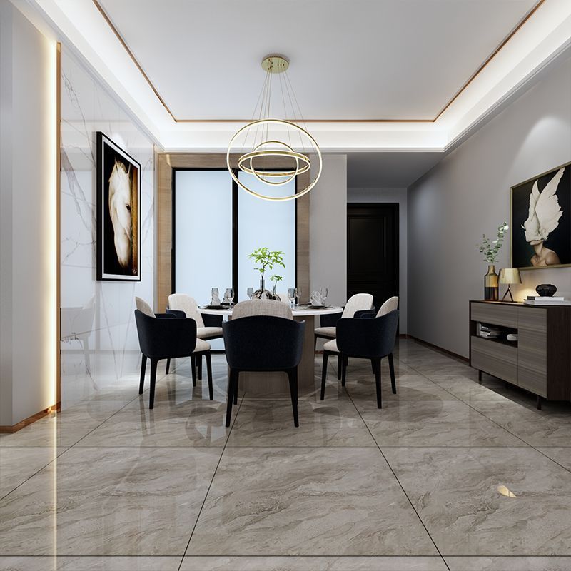 600*600Mm Porcelain Polished Glazed Peel And Stick Floor Tile With Cheap Price For Living Room