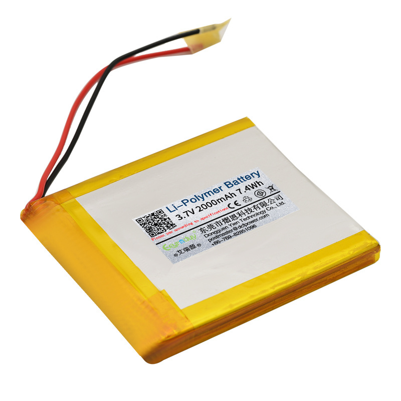 3.7V 1500mah 1800mah 3000mah Rechargeable Lithium polymer 5V lipo battery with PCM and connector