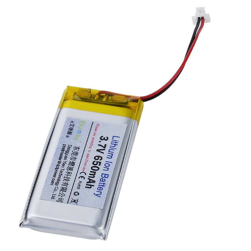 13450 lipo battery 3.7v 650mah 742045 753030 802535 803030 852540 rechargeable lithium ion polymer battery