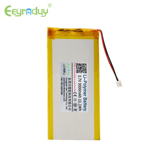 3.7V 1500mah 1800mah 3000mah Rechargeable Lithium polymer 5V lipo battery with PCM and connector