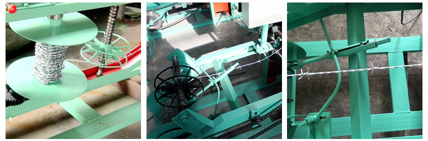 high speed hot sale CS-A  single and double Barbed wire making machine mauafacturer