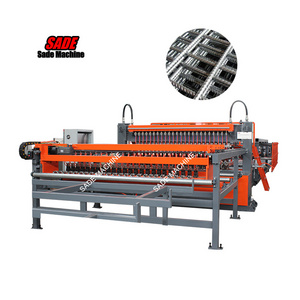 China factory fully automatic steel rebar wire brc wire mesh welding machine manufacturer with best price