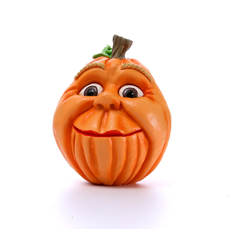 2022 halloween decoration outdoor Party Supplies Decoration Large Plastic halloween decor Pumpkin head Fashion resin handicraft