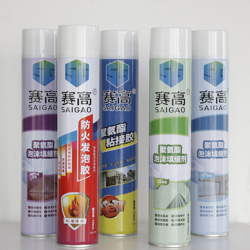 SAIGAO ONE Component Expanding Foam Polyurethane Pu Foam For window and door installation