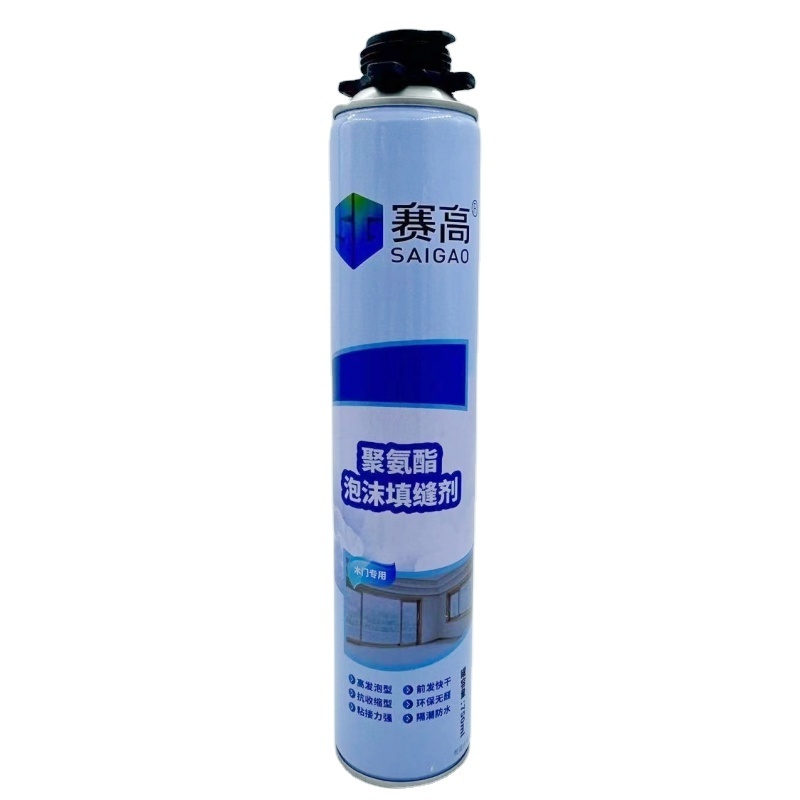 Manufacturer 750ml Pu Foam Large Mounting Expansion Polyurethane Foam Closed Cell Foam Spray