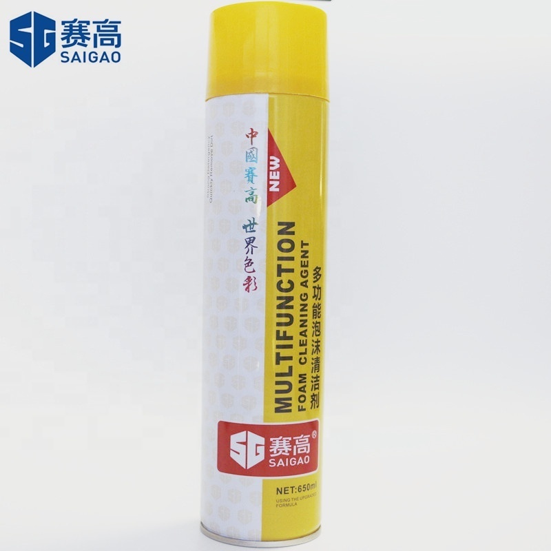 Hot selling 650ML Tyre Polish/Tire Foam Cleaner/Tire Shine Spray