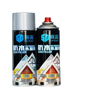 450ml OEM Black White Quick-drying Metal Waterproofing Leak Sealer Spray Paint