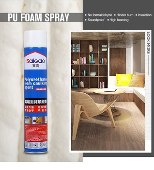 SAIGAO PU Foam Insulation Polyurethane Foam Expanding Foam Spray