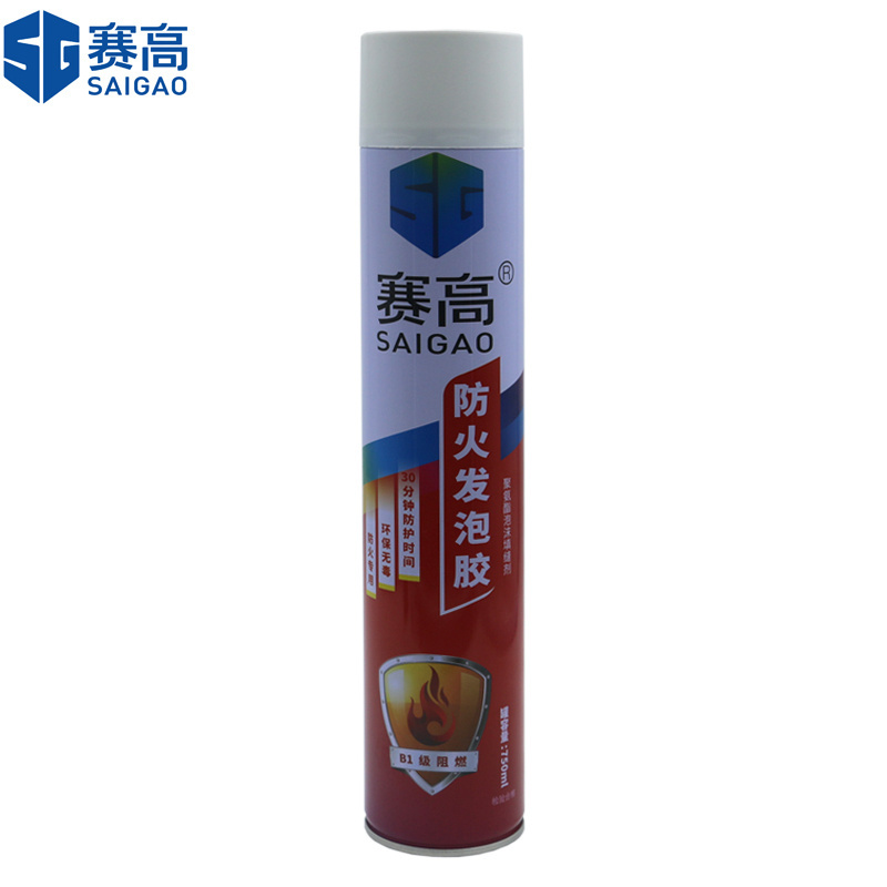 China SAIGAO Wholesale Pu Foam Spray Adhesive Sealants Spray