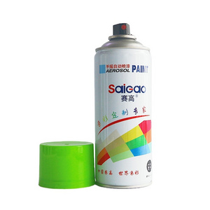 Industrial heat resistant spray paint handle positive color automotive refinish coating