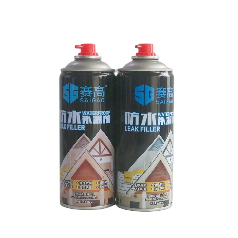 450ml OEM Powerful Repair Spray sealant Waterproof Spray Rubber Seal Spray leak sealer