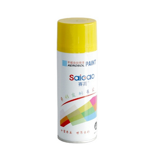 SAIGAO Best Selling White Black Gold Chrome Color Spray Paint Zinc Aluminum Spray Paint With Silver Colour