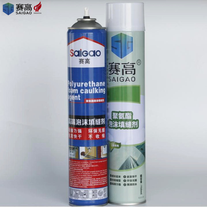 High Efficiency Pu Foam Foam Filler 750ml Fire Retardant Pu Foam For Gap Filler