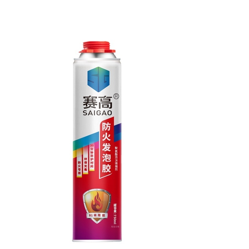 Fireproof PU Foam 750ml Polyurethane Foam Sealant OEM PU Foam Spray