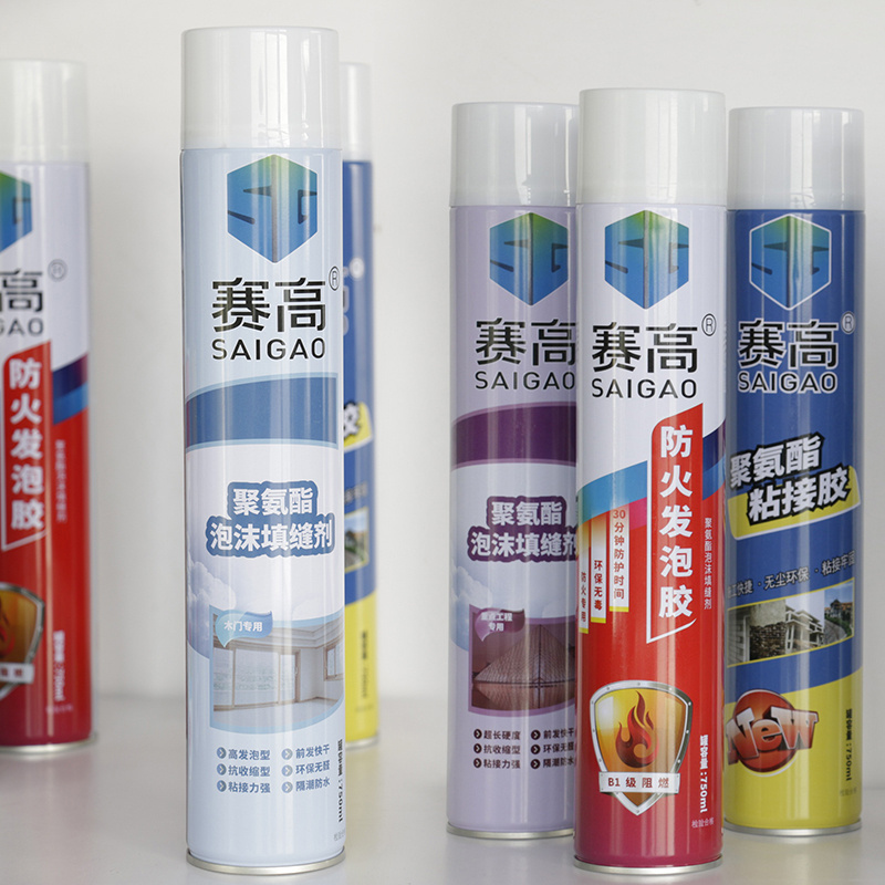 Good Thermal and Acoustic Insulation Sealants pu foam spray