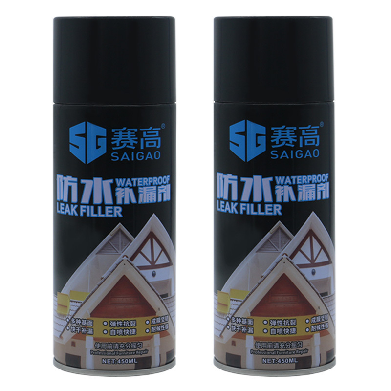 Factory Price 450ML High Quality Leak Waterproof Spray Repair Cracks Leakage Waterproof Leak Filler