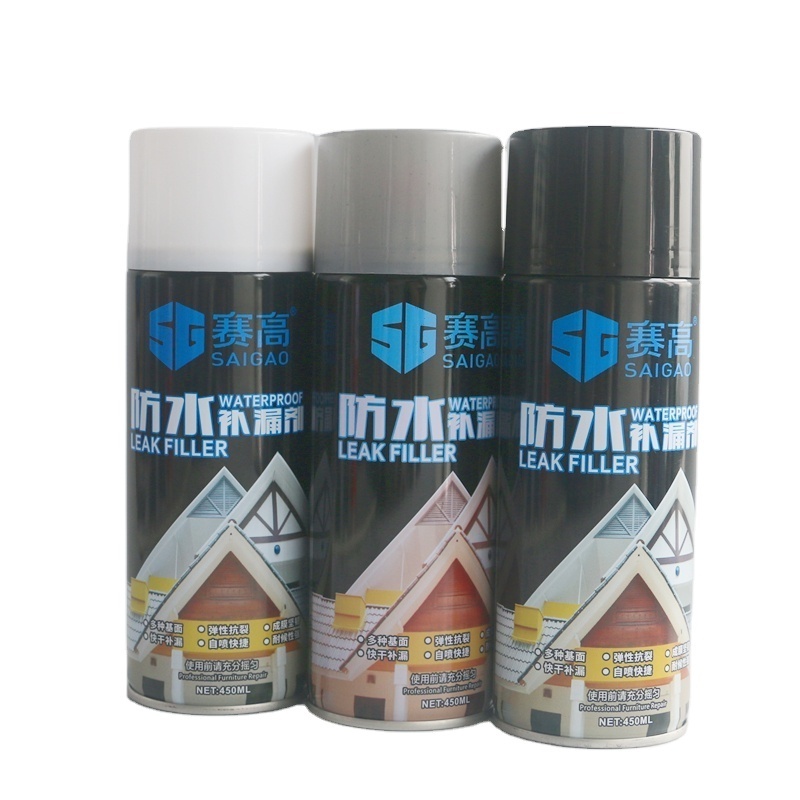 SAIGAO cheap price stable quality roof leakage waterproofing clear color invisible waterproof spray