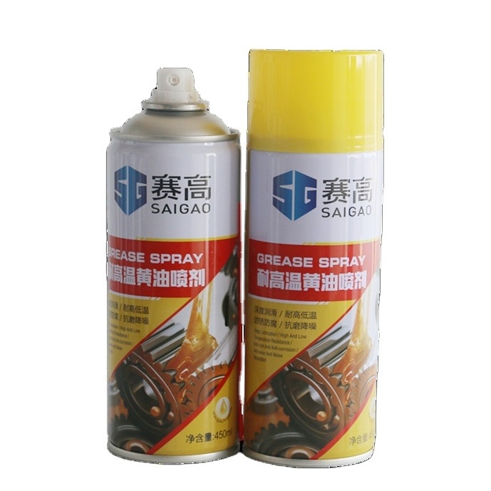 Linyi SAIGAO Used For Automobile Chains Gears Grease Spray New Designed Anti Rust Spray Grease