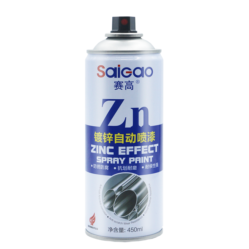 SAIGAO Wholesale black white Celsius high temperature car paint acrylic aerosol spray paint