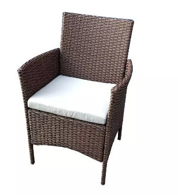 Garden Chair  Outdoor  Furniture Wicker Rattan Chairs Patio French Bistro Table Sets