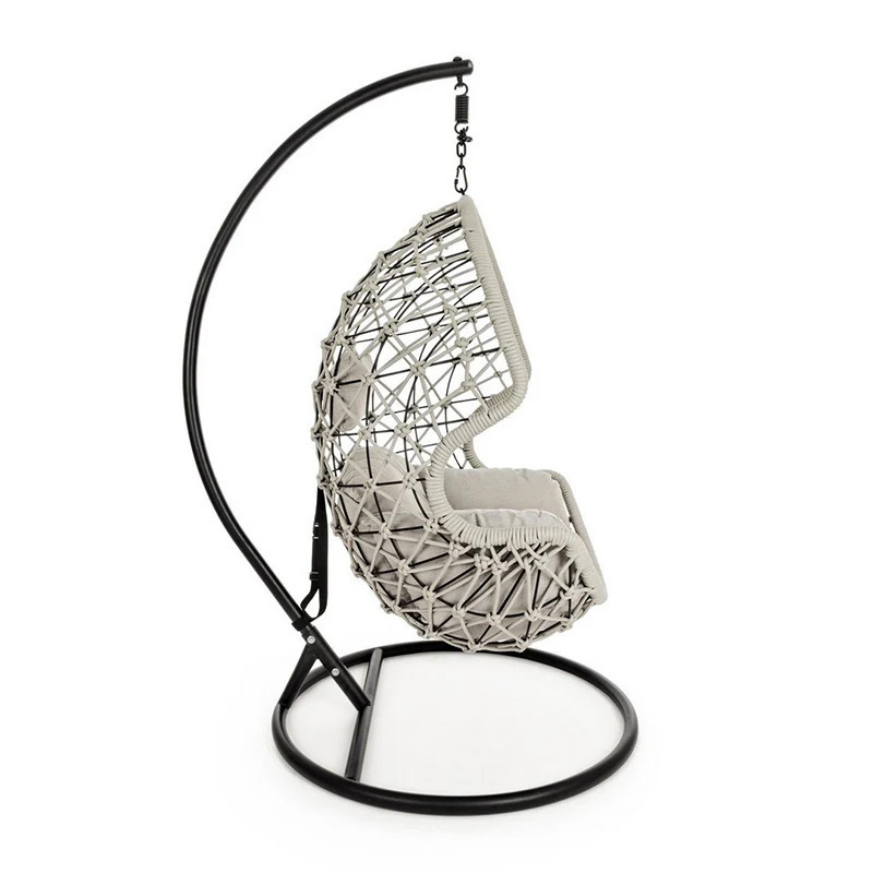 Swing Egg Chair Outdoor Hanging Patio Chair Rattan Swing Egg Chair