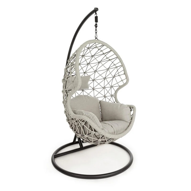 Swing Egg Chair Outdoor Hanging Patio Chair Rattan Swing Egg Chair