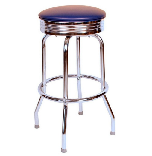 Creative New Design Portable Modern Furniture Metal Swivel Barstool Chair Restaurant Bar Stool