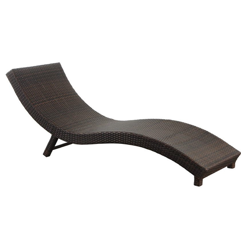 Sailing Leisure Patio Rattan Chaise Lounge S Shaped Chaise Lounge Outdoor