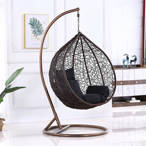 Patio Swing Hammock Rattan Wicker Egg Hanging Chair For Garden Living Room Swing India