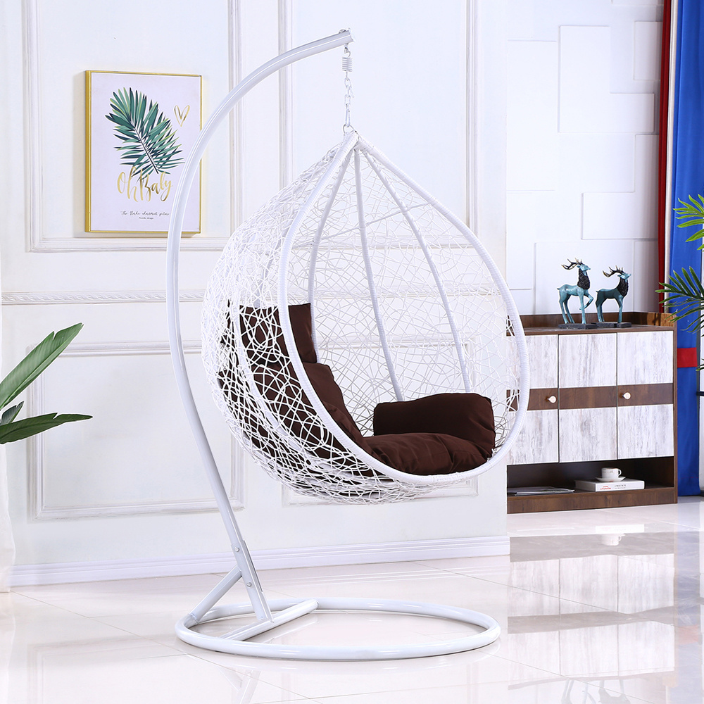 Patio Swing Hammock Rattan Wicker Egg Hanging Chair For Garden Living Room Swing India