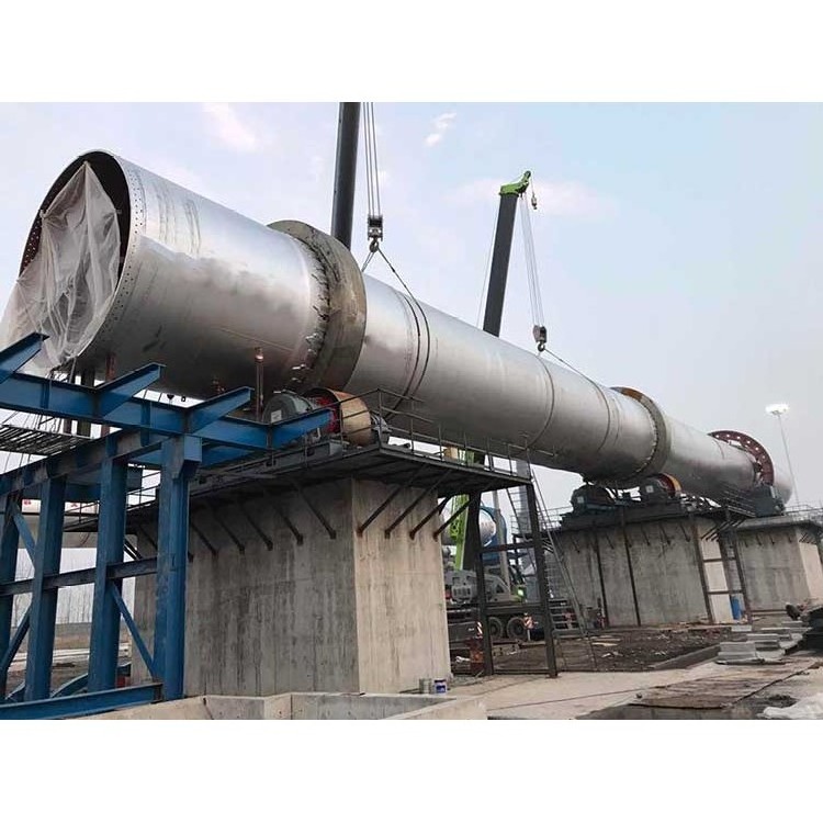 Rotary Kiln Indirect Heat Top Selling Rotary Kiln Carbonized Furnace 50Tpd Rotary Kiln