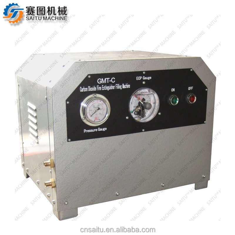 CO2 fire extinguisher filling machine co2 gas pressurizing filling machine