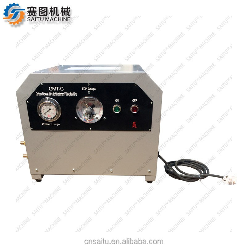 CO2 fire extinguisher filling machine co2 gas pressurizing filling machine