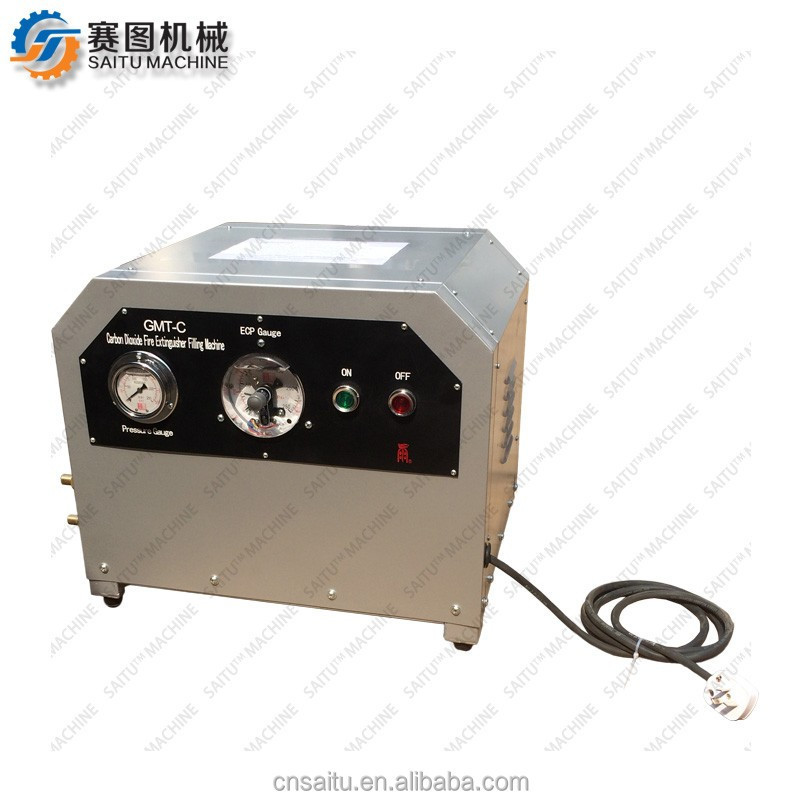 CO2 fire extinguisher filling machine co2 gas pressurizing filling machine