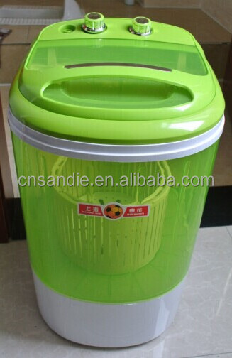 2.0-5.0kg single tub semi automatic mini washing machine with spin drying/baby washing machine/Aluminum Copper motor