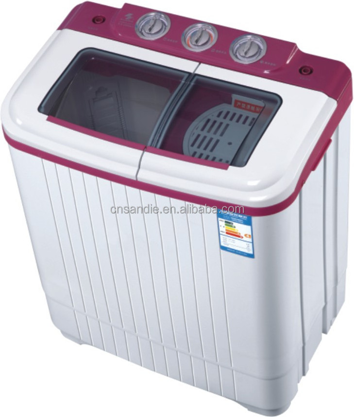 Very hot Popular of top loading portable Twin tub/semi auto /portable mini washing machine