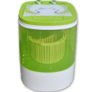 2.0-5.0kg single tub semi automatic mini washing machine with spin drying/baby washing machine/Aluminum Copper motor