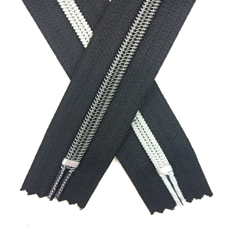 sofa zipper tailoring accessories fancy 5# zipper slider  nylon long chain roll zipper