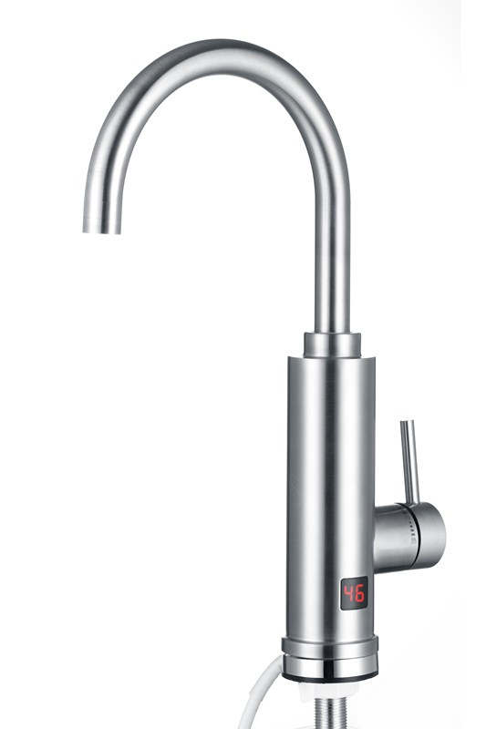 SS304 Instant hot  Heating Tap Water Faucet with LED Digital Display