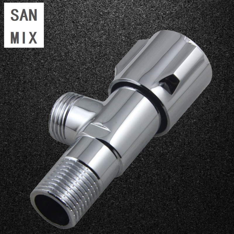 Multifunction Stainless Steel 3Ways T Valves Bathroom Accessories Water Diverter Wall Mounted Shower Valve