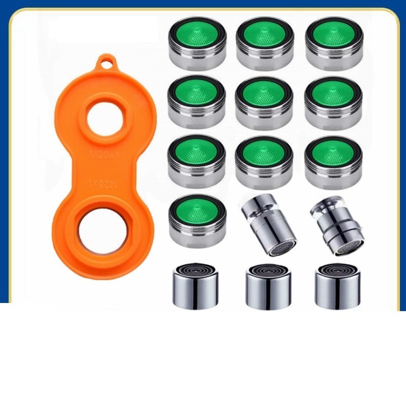 Faucet Aerator Detached Install Spanner Water Saving Aerator Copper Faucet Aerator Wrench Jet Regulators Spanner