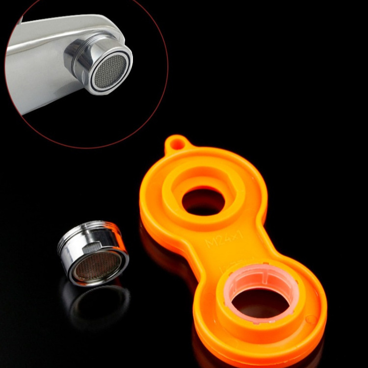 Faucet Aerator Detached Install Spanner Water Saving Aerator Copper Faucet Aerator Wrench Jet Regulators Spanner