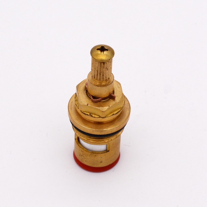 Faucet Cartridge Universal Replacement Tap Valves Brass Ceramic Cartridge Inner Faucet Valve for Bathroom Kitchen