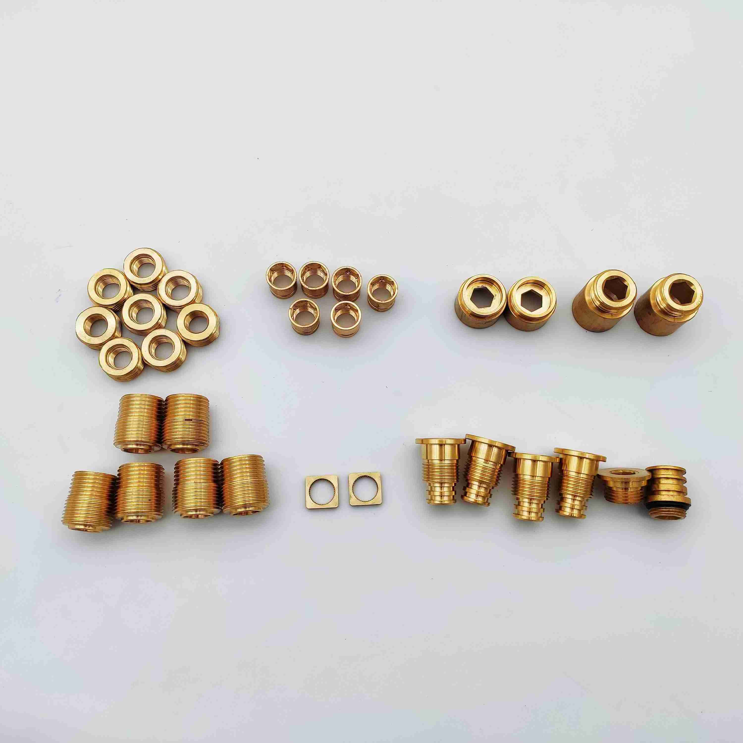 OEM Parts All Kinds Of Faucet Accessories Brass Stainless Steel Parts Aerator Nut Tap Accessories