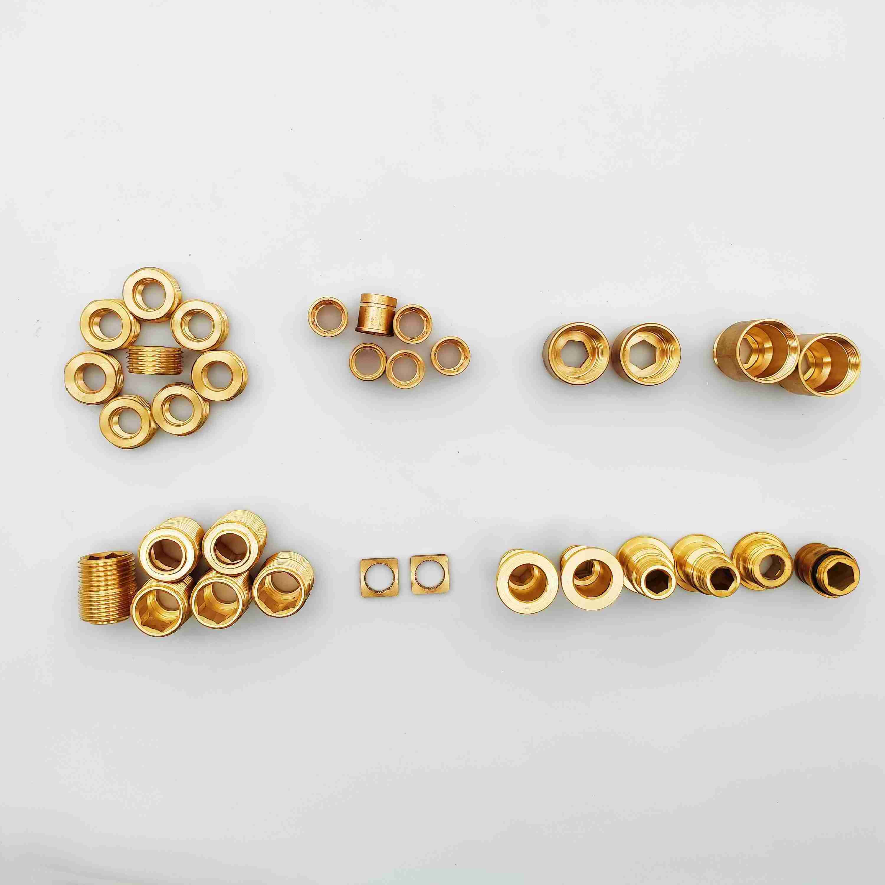 OEM Parts All Kinds Of Faucet Accessories Brass Stainless Steel Parts Aerator Nut Tap Accessories