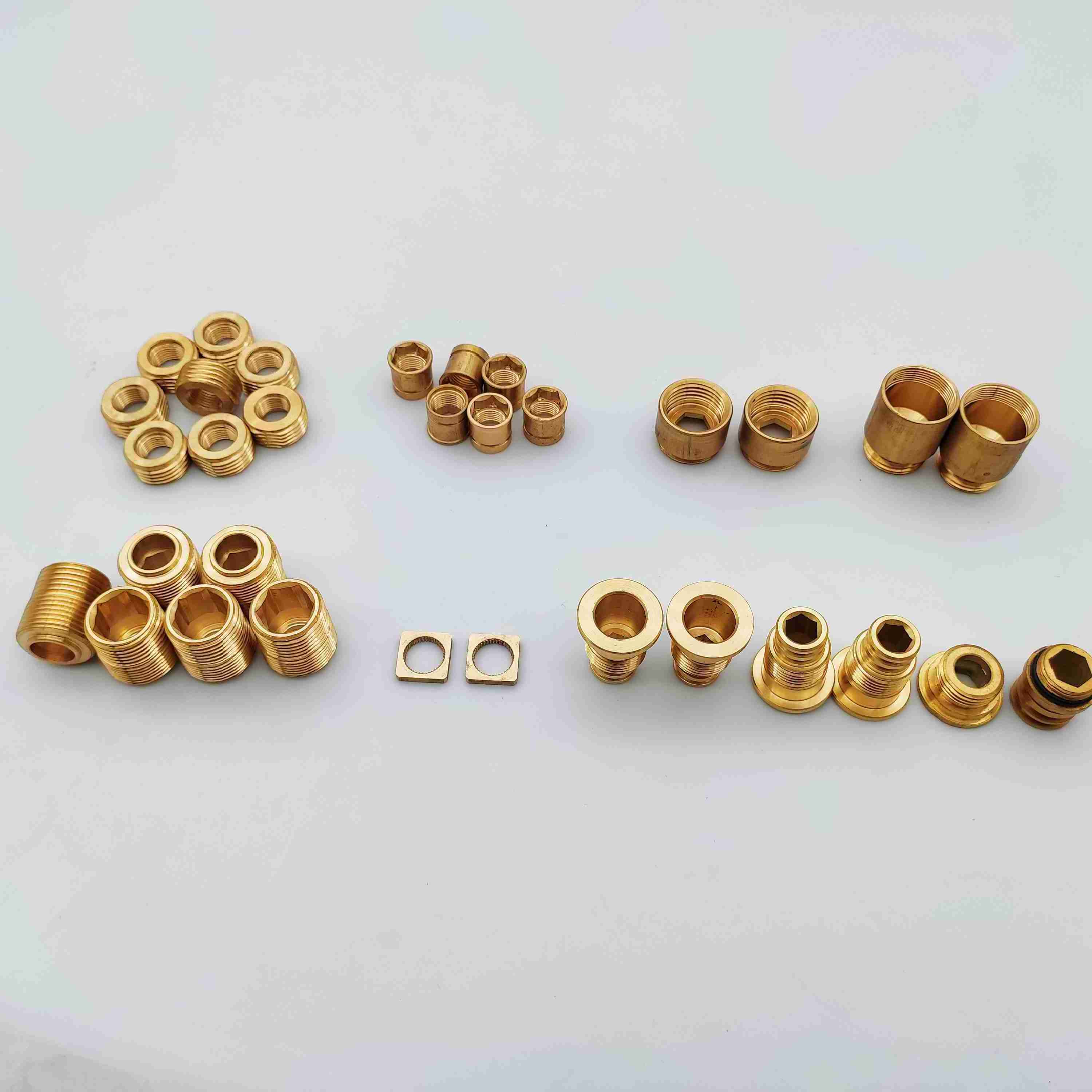 OEM Parts All Kinds Of Faucet Accessories Brass Stainless Steel Parts Aerator Nut Tap Accessories