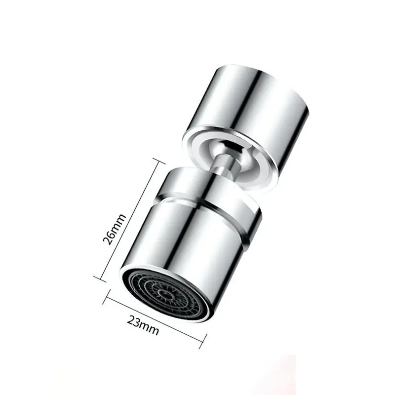 Rotatable Extension Faucet Aerator 720 Degree Swivel Robotic Arm Filter Sink Water Tap Bubbler Kitchen Single Handle Faucet